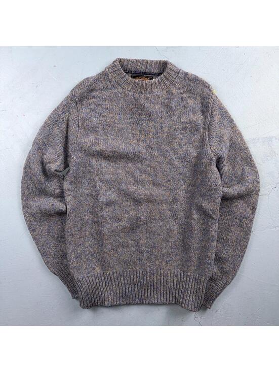 Eddie Bauer Sweaters - Eddie Bauer VTG Wool Sweater Women's Medium Blue Knit Round Neck Pullover